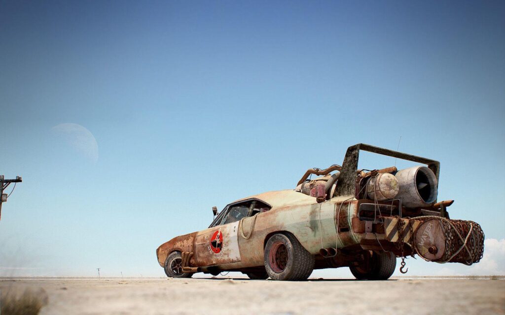 Dodge Daytona Rust Mad Max 2K wallpapers