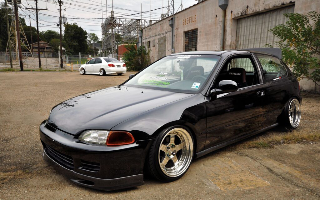 Photos Honda Civic eg Stance BellyScrapers Low CCW Black