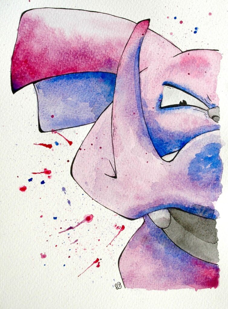 Granbull pokemon fan art https||wwwbehance|gallery|