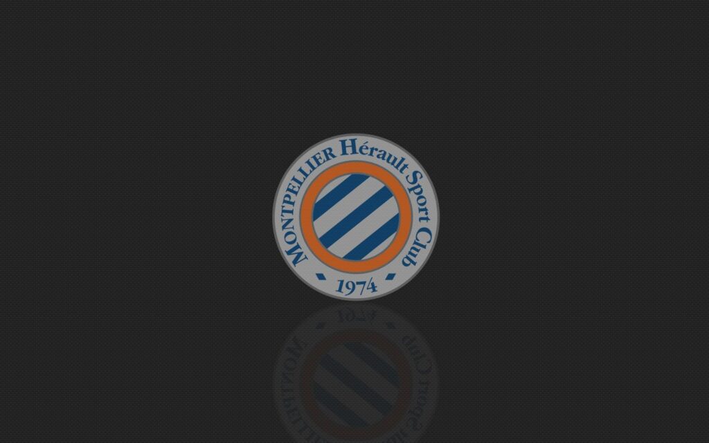 Montpellier HSC Logo Sport Wallpapers Black Bac Wallpapers