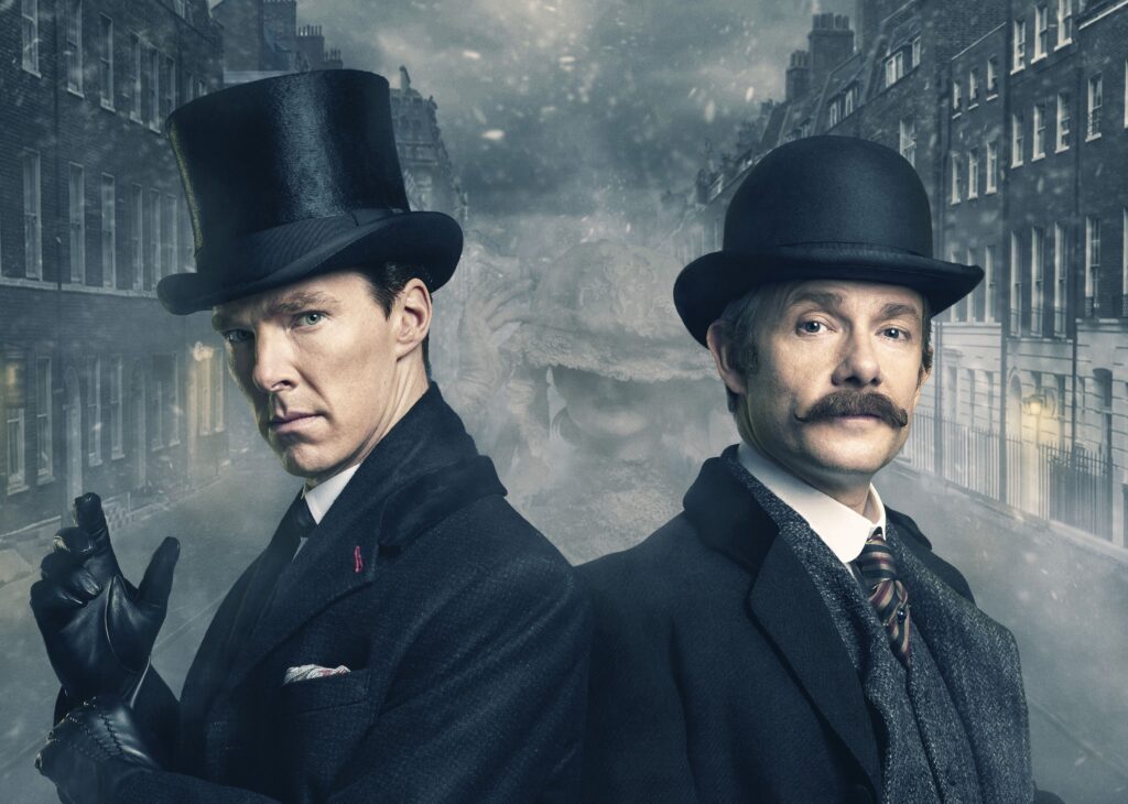 Benedict Cumberbatch And Martin Freeman Sherlock Holmes, 2K Tv Shows