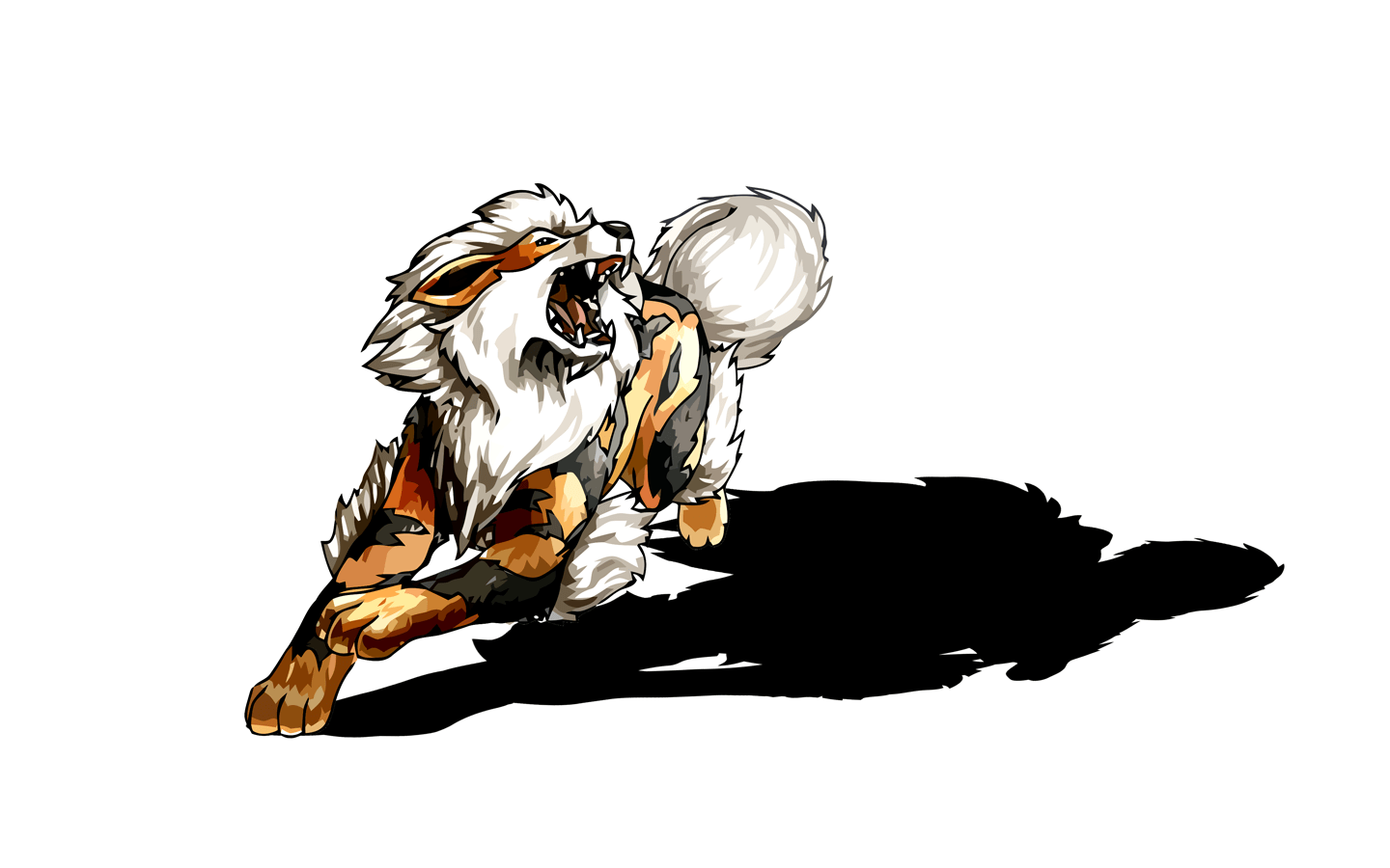 Pokemon simple backgrounds Arcanine wallpapers