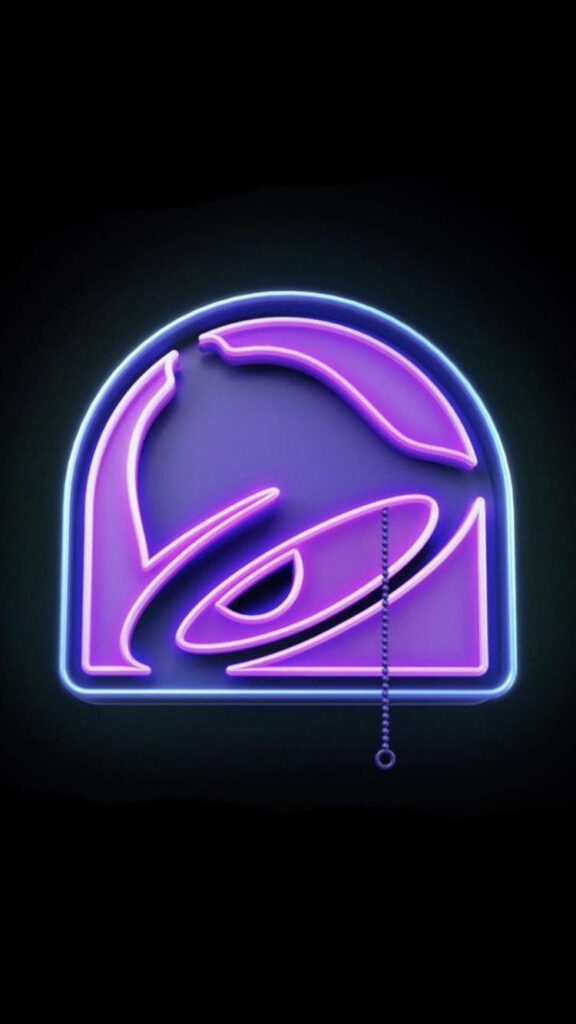 Taco Bell iPhone wallpapers posted from their Instagram tacobell