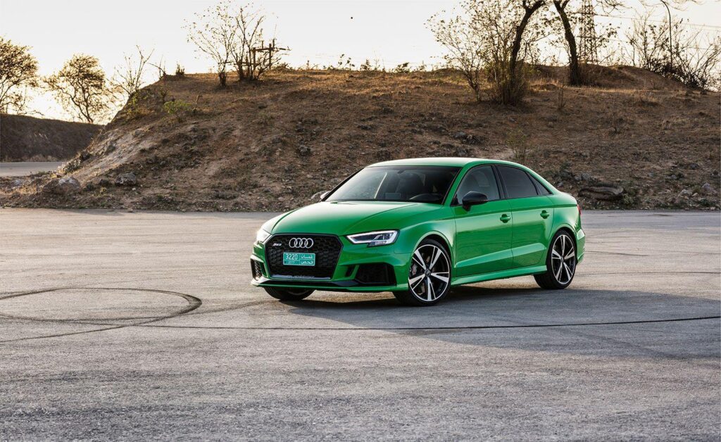 The launch of the new Audi RS