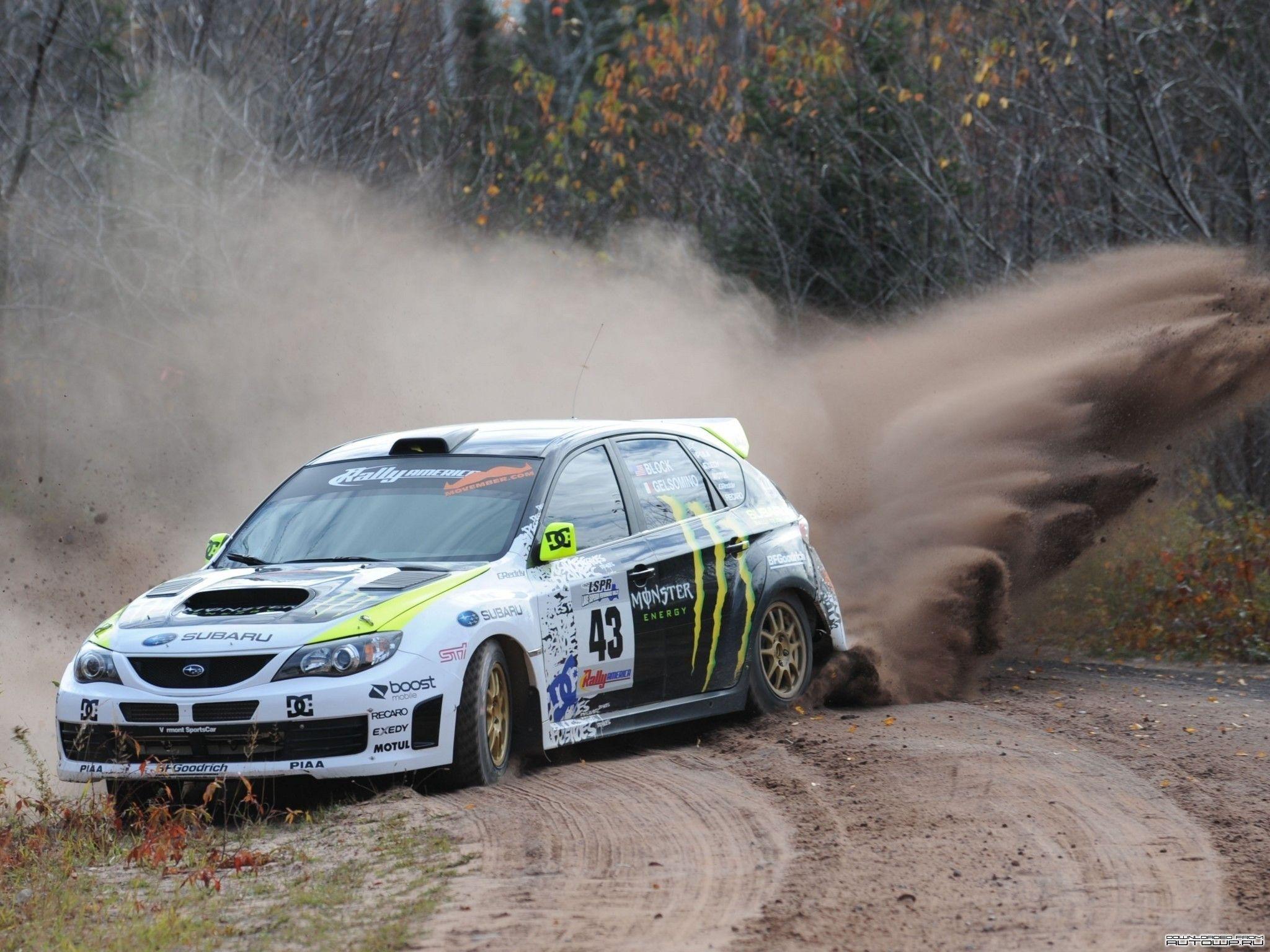 Sand, cars, dust, rally, Ken Block, vehicles, Subaru Impreza WRC
