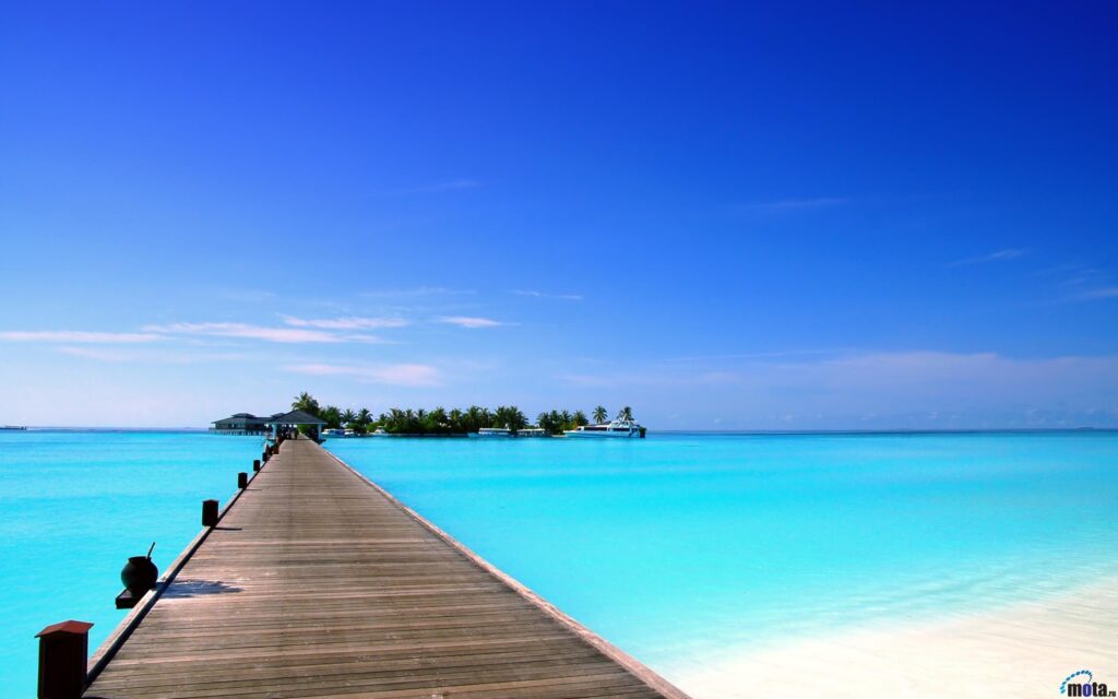 Desk 4K wallpapers Sun Island hotel, Maldives islands