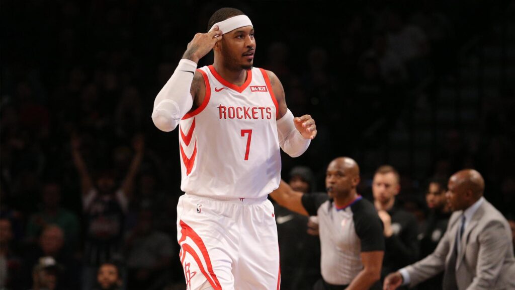 NBA rumors Carmelo Anthony, Rockets discussing his role with team