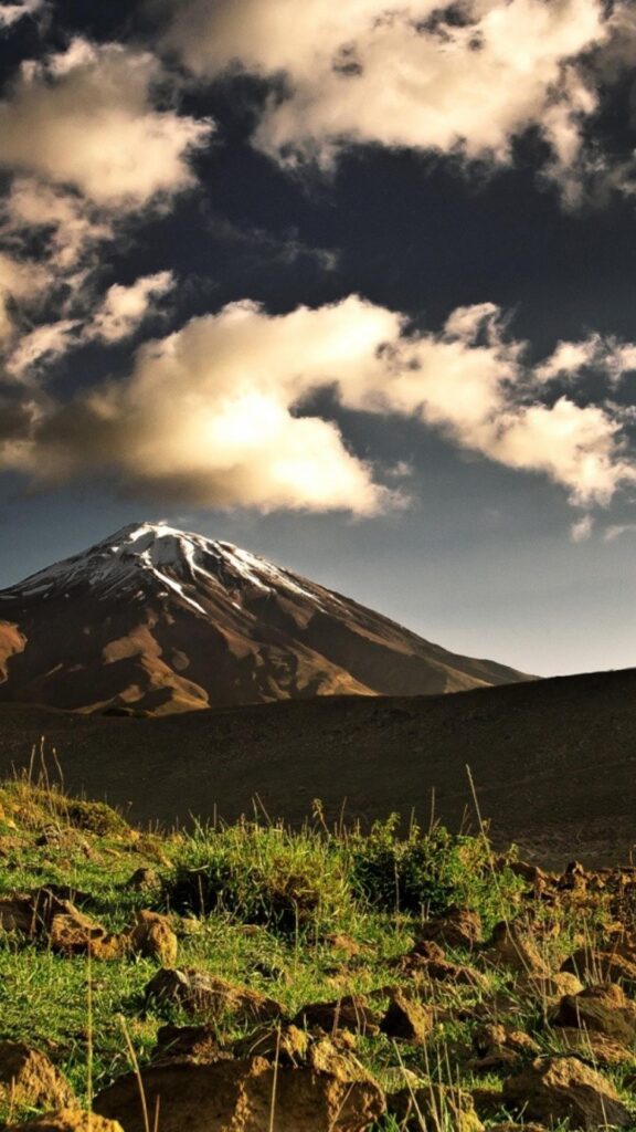 Mount kilimanjaro clouds landscapes mountains skylines wallpapers