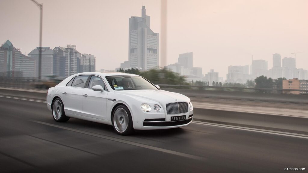 Bentley Flying Spur Glacier White