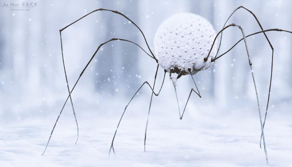 Snow Spider [] : wallpapers