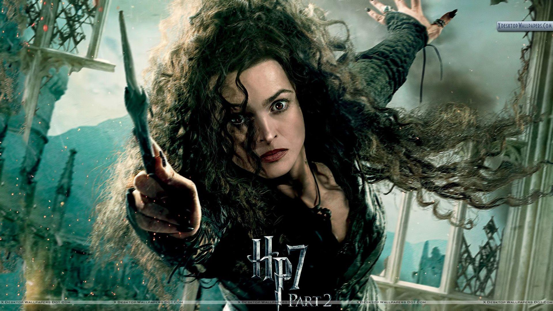 Helena Bonham Carter In Harry Potter And The Deathly Hallows Part