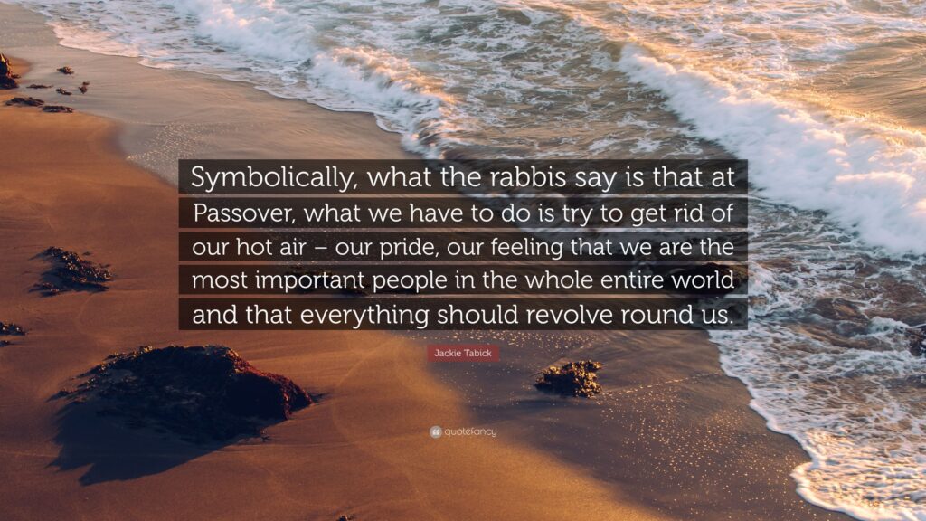 Jackie Tabick Quote “Symbolically, what the rabbis say is that at