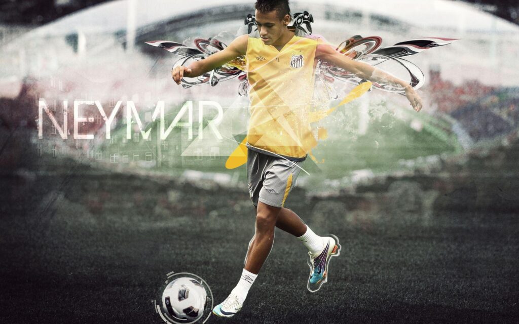 Celebrate Brazil’s Bright Soccer Future With Neymar Wallpapers