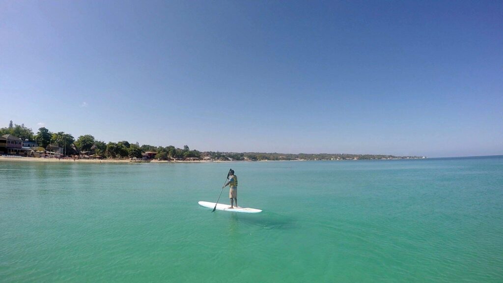 Paddle Boarding in Jamaica