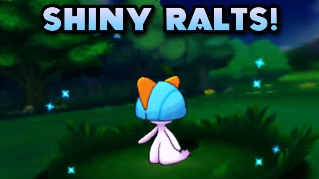 Shiny ralts after encounters!! pokemon omega ruby!