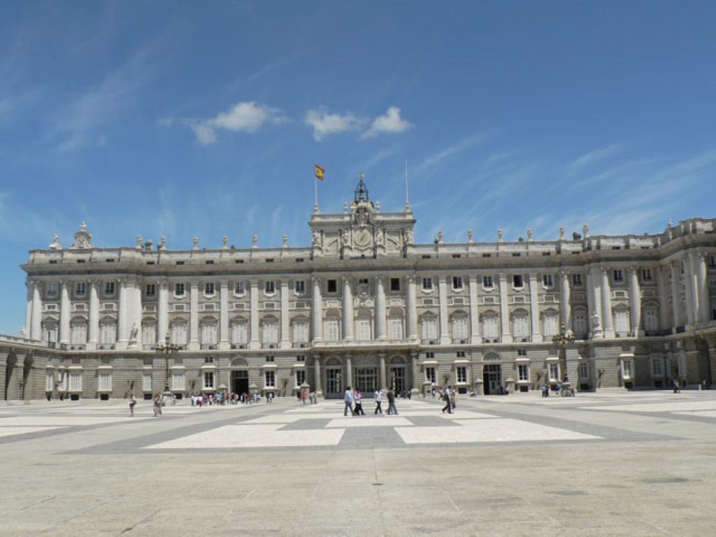 The Royal Palace of Madrid in Madrid