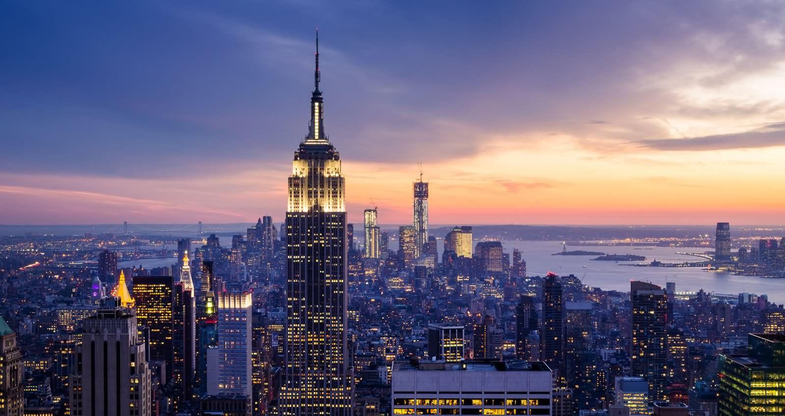 Most Adorable Empire State Building, Manhattan Night View
