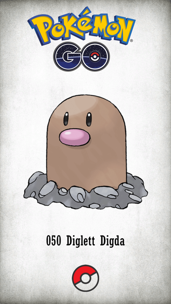 Character Diglett Digda