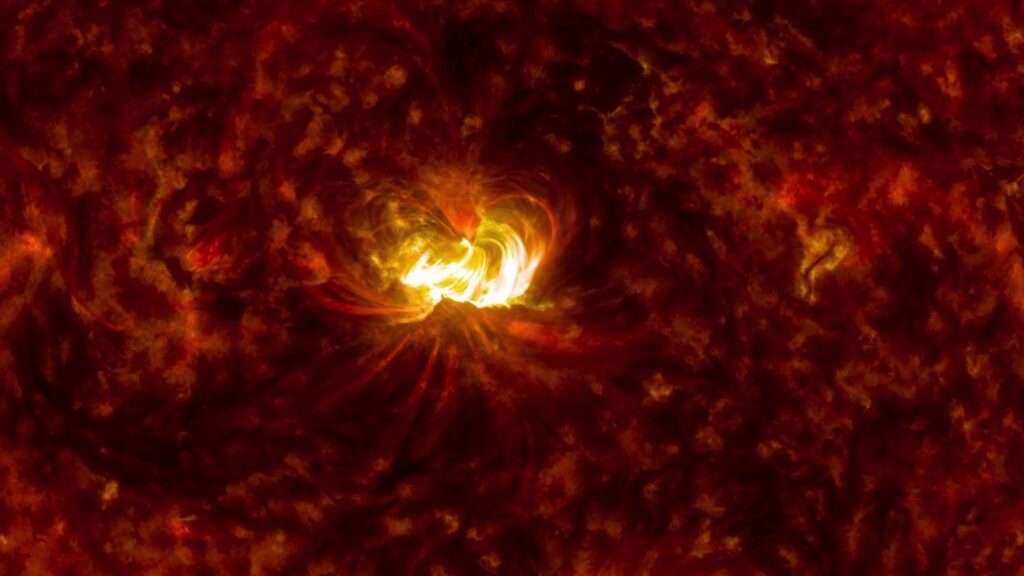 Solar flare storm sun space star fire psychedelic wallpapers