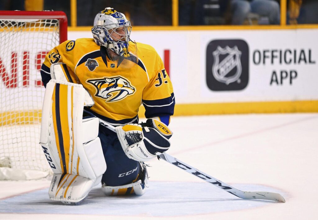 Pekka Rinne Will Start for Team Finland at World Cup