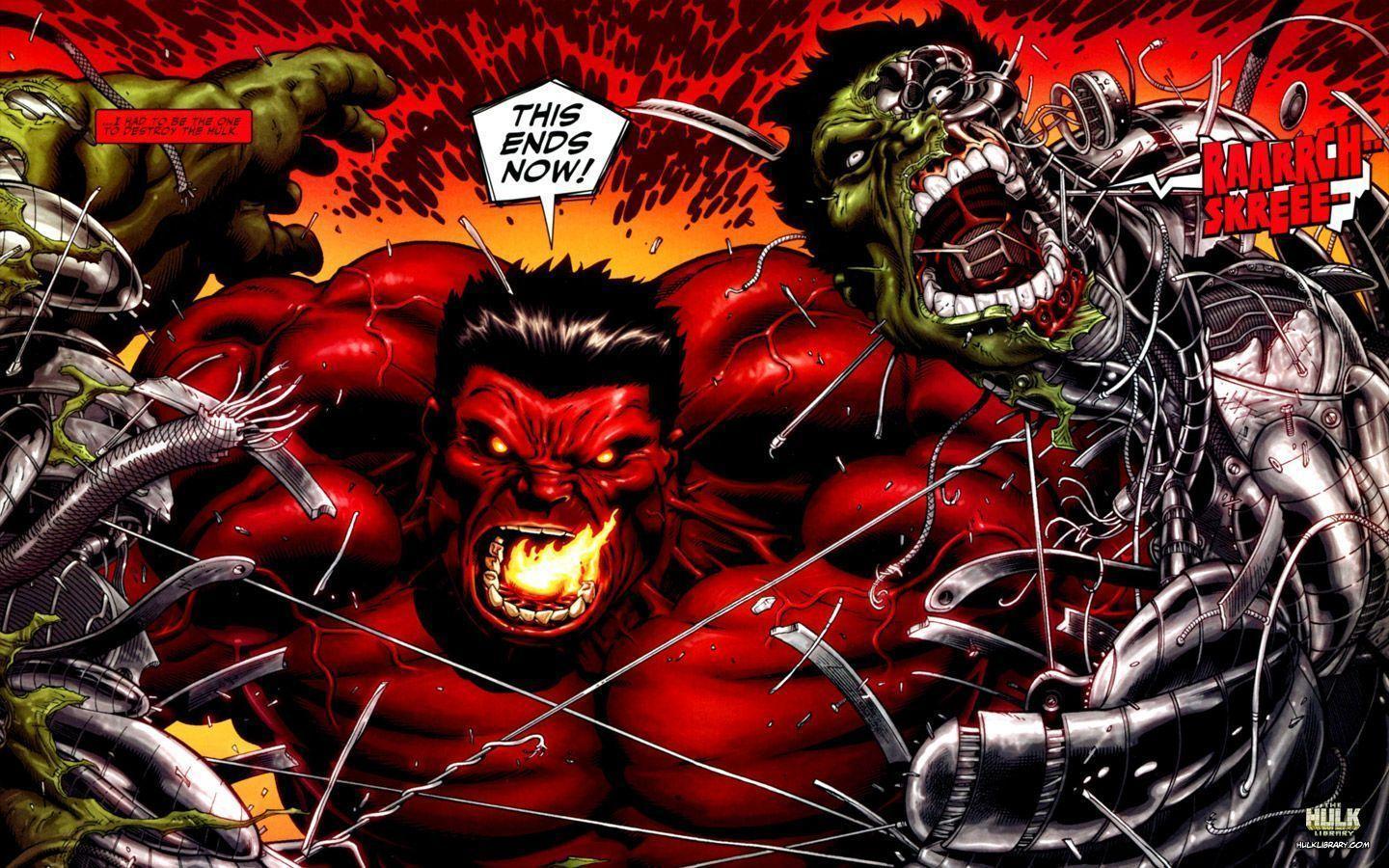 Wallpaper For – Green Hulk Vs Red Hulk Movie