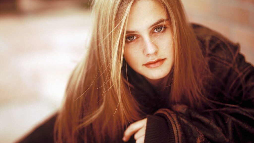 Download wallpapers alicia silverstone, actress, blonde