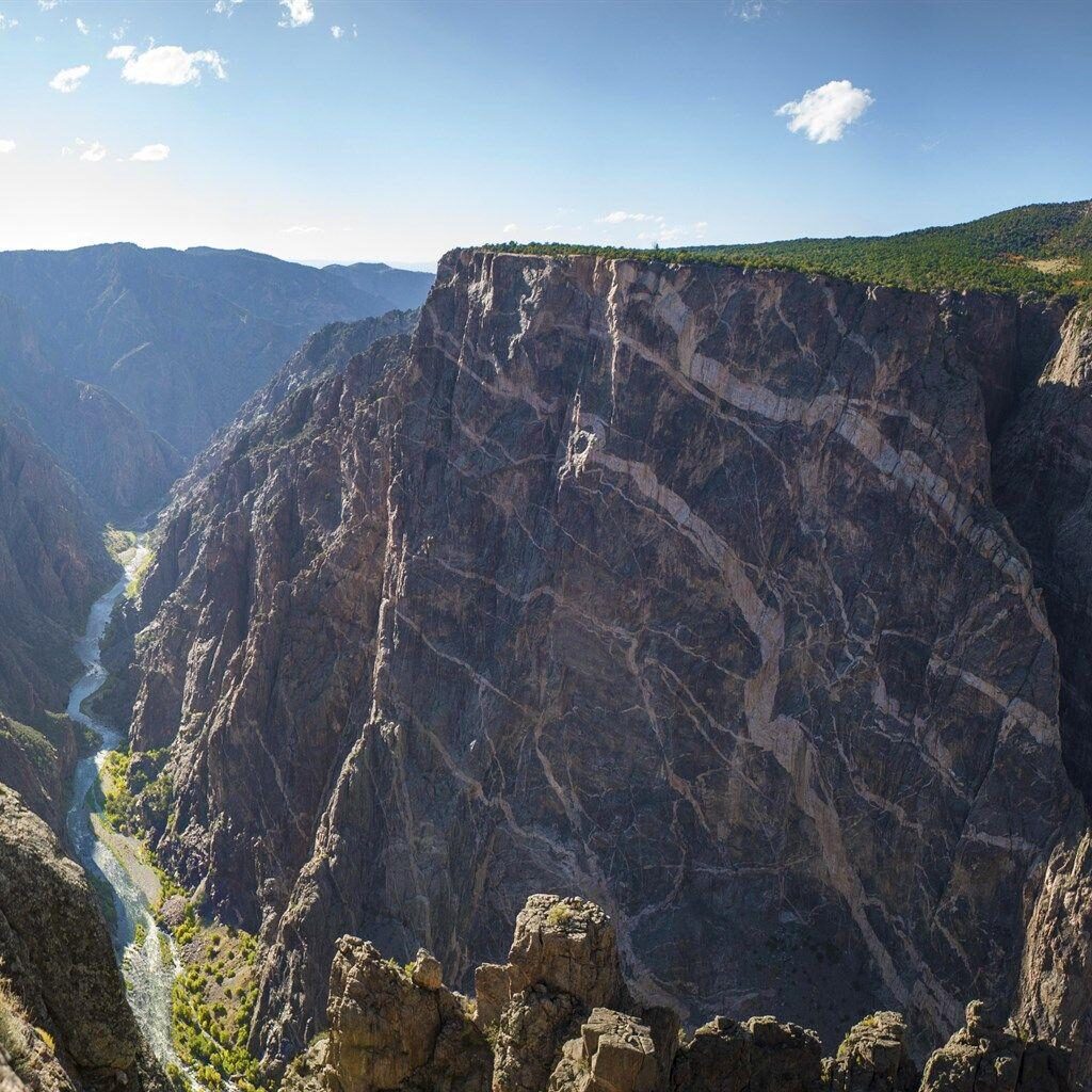 Download wallpapers Black Canyon, k, America, Gunnison National