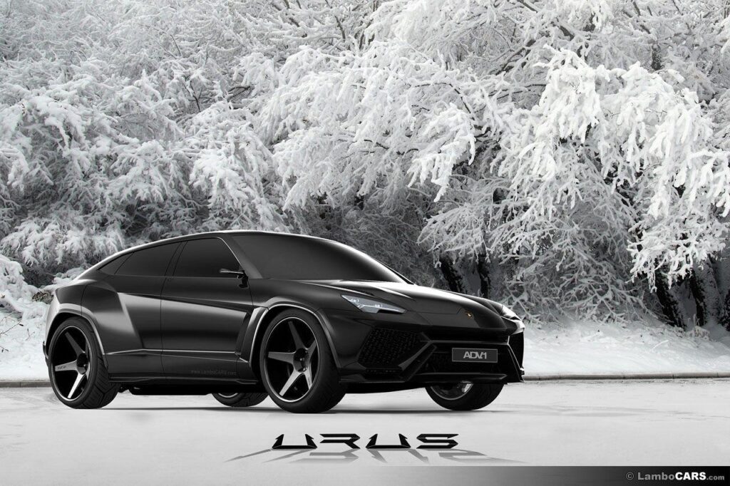 Lamborghini Urus rolling on ADVurus adv