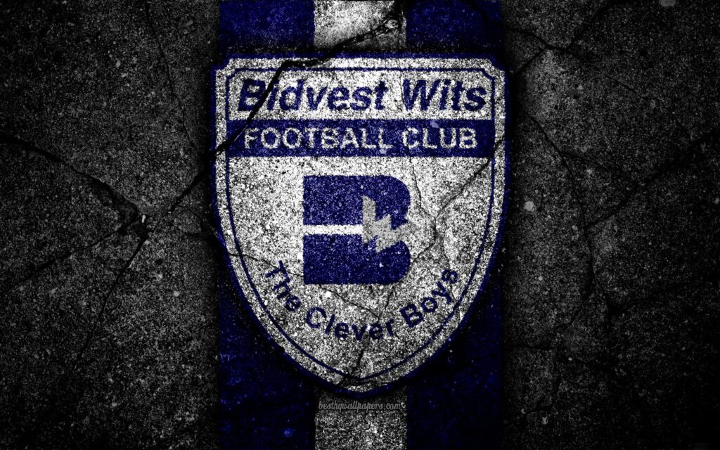 Download wallpapers Bidvest Wits FC, k, emblem, South African
