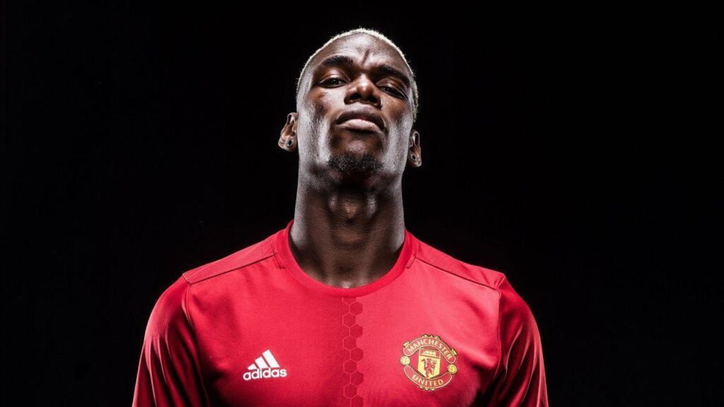 Gallery Paul Pogba in Manchester United kit