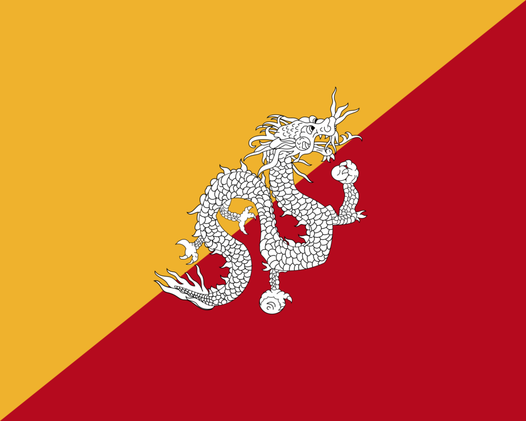 Bhutan flag Wallpaper » Wallpaper Wallpaper