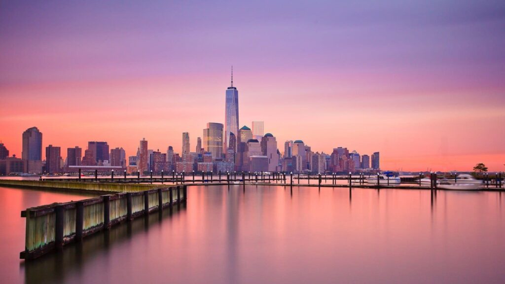 New York City, reflection, One World Trade Center 2K wallpapers