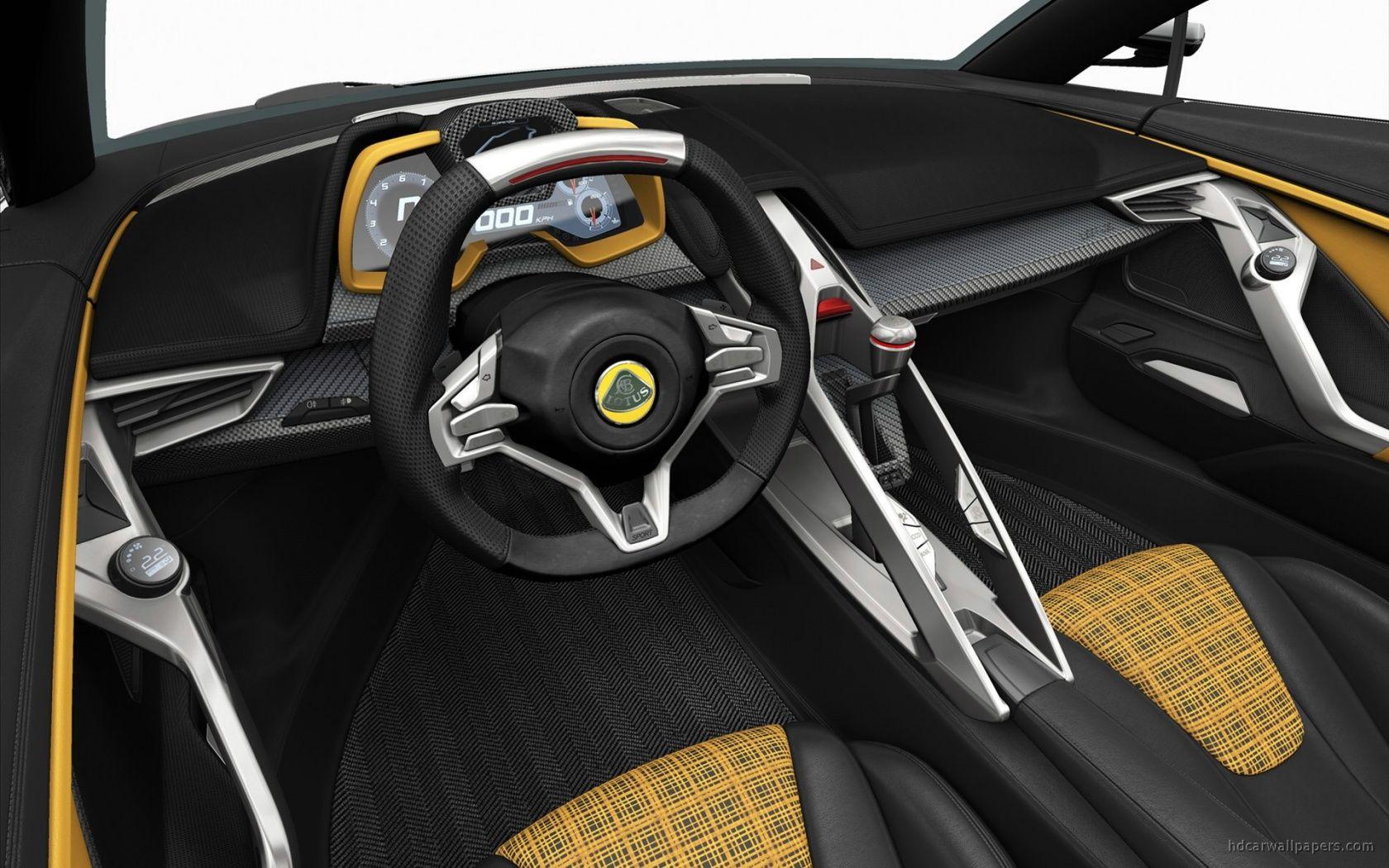 Lotus Elise Concept Interior Wallpapers
