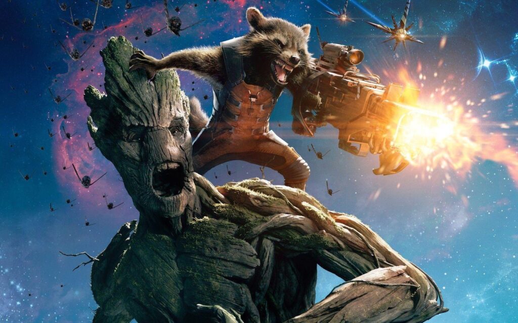 Groot, Guardians Of The Galaxy Wallpapers 2K | Desk 4K and Mobile