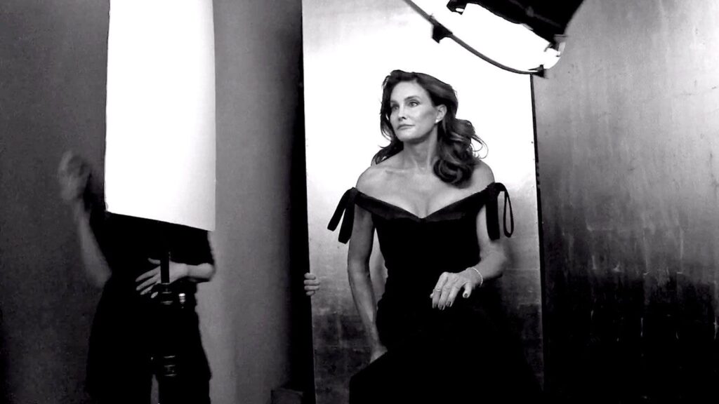 Caitlyn Jenner during the Vanity Fair Photoshoot