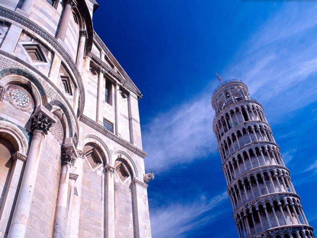 Leaning Tower of Pisa Italy Wallpapers