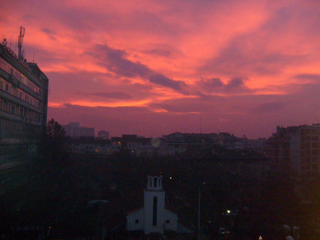 Sunsets Bulgaria Clouds Sunset Nature Sofia Pink Sky Photography