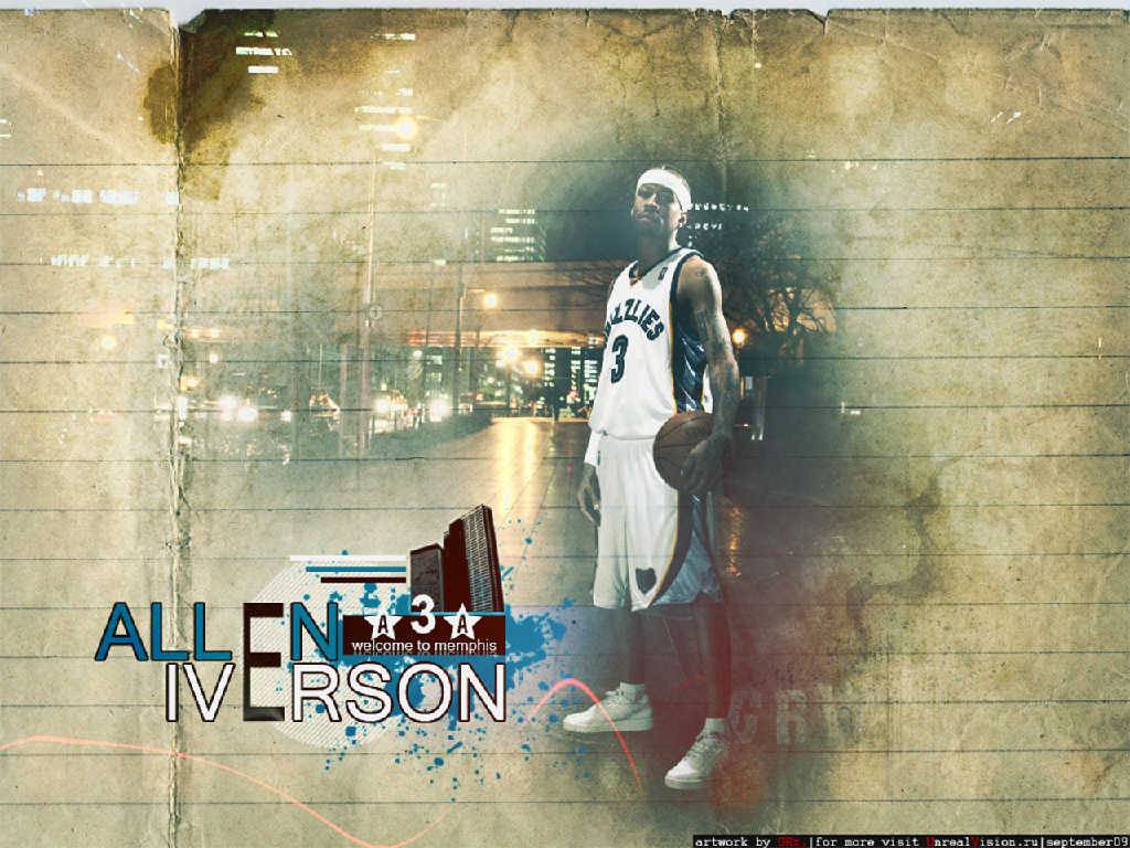 Allen Iverson Grizzlies nice Wallpapers