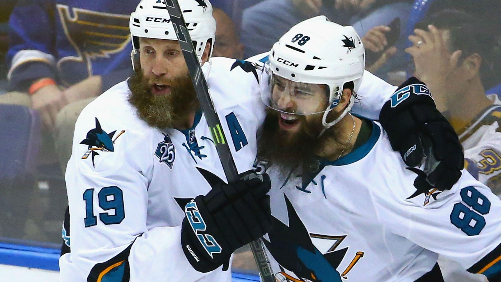 Stanley Cup playoffs three stars Brent Burns doubles up as Sharks