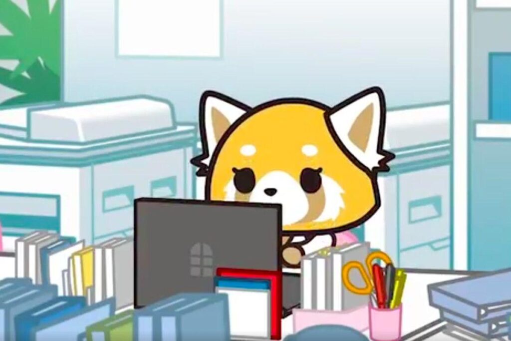 Sanrio’s new character has an office job, drinks beer, and likes