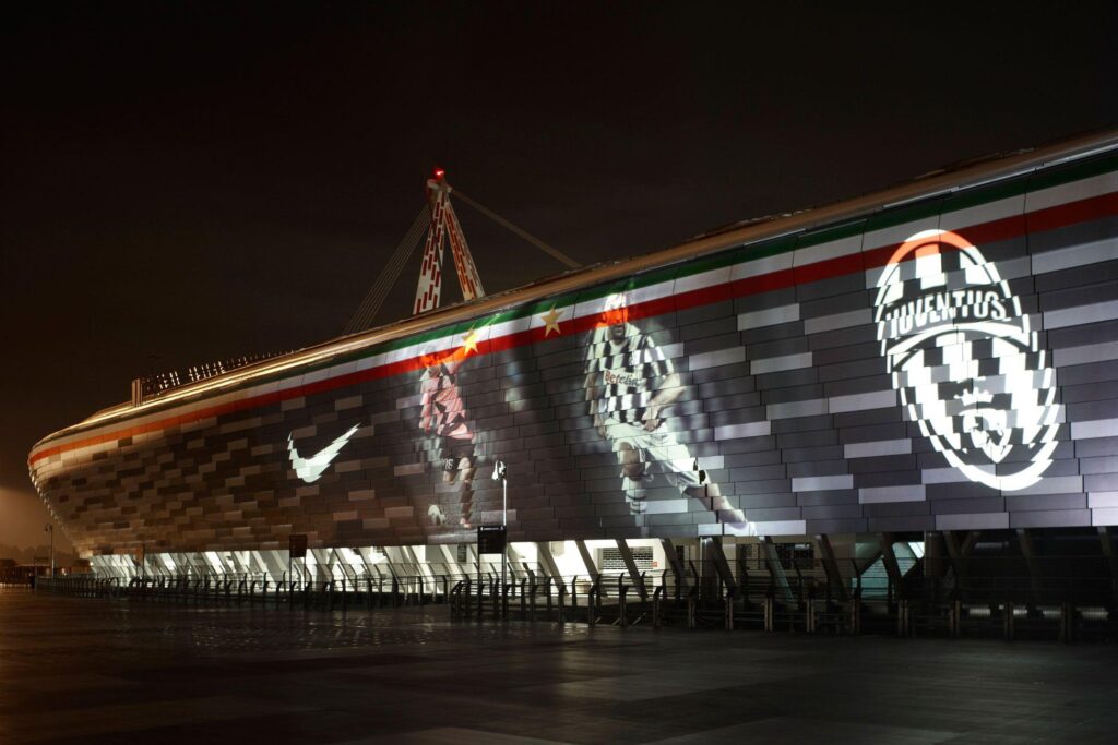 Juventus Stadium in Torino, Piemonte