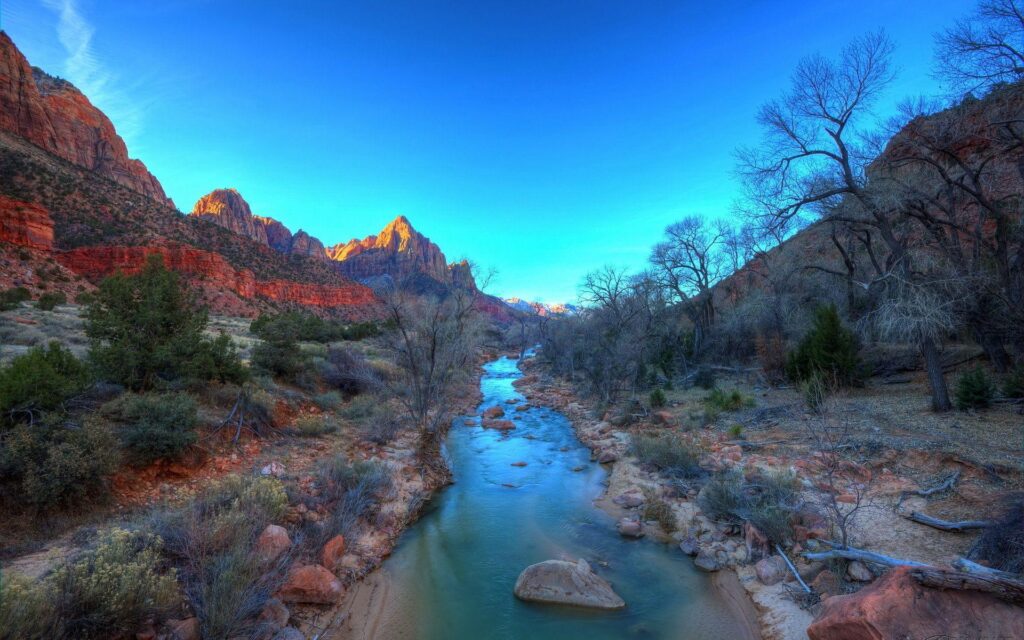 Zion national park wallpapers