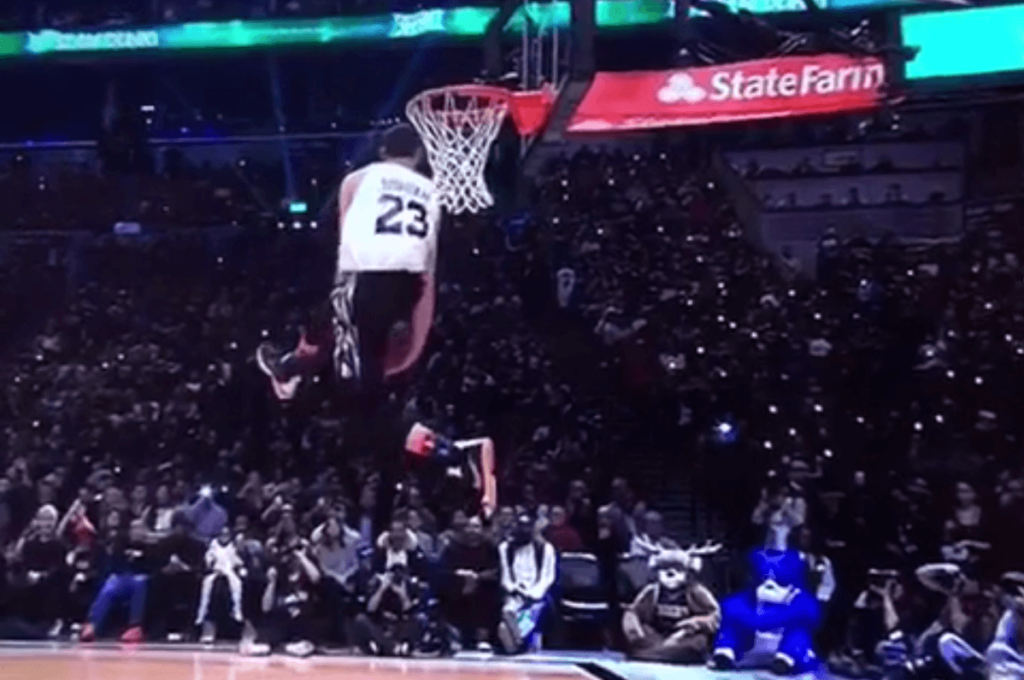 Zach LaVine Throws Down ‘Space Jam’ Dunk