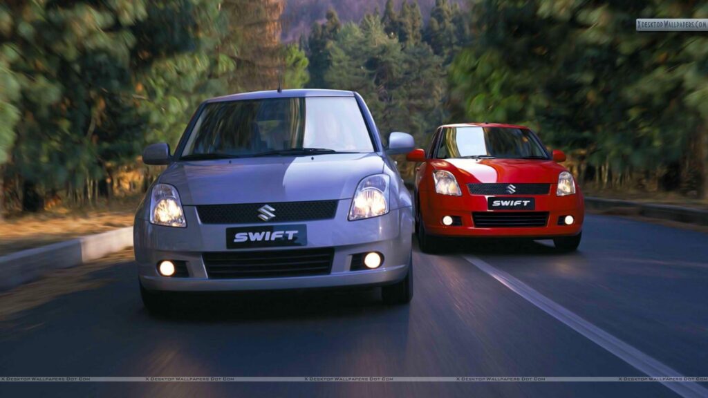 Suzuki Swift Sport Blue And Red Cars Wallpapers