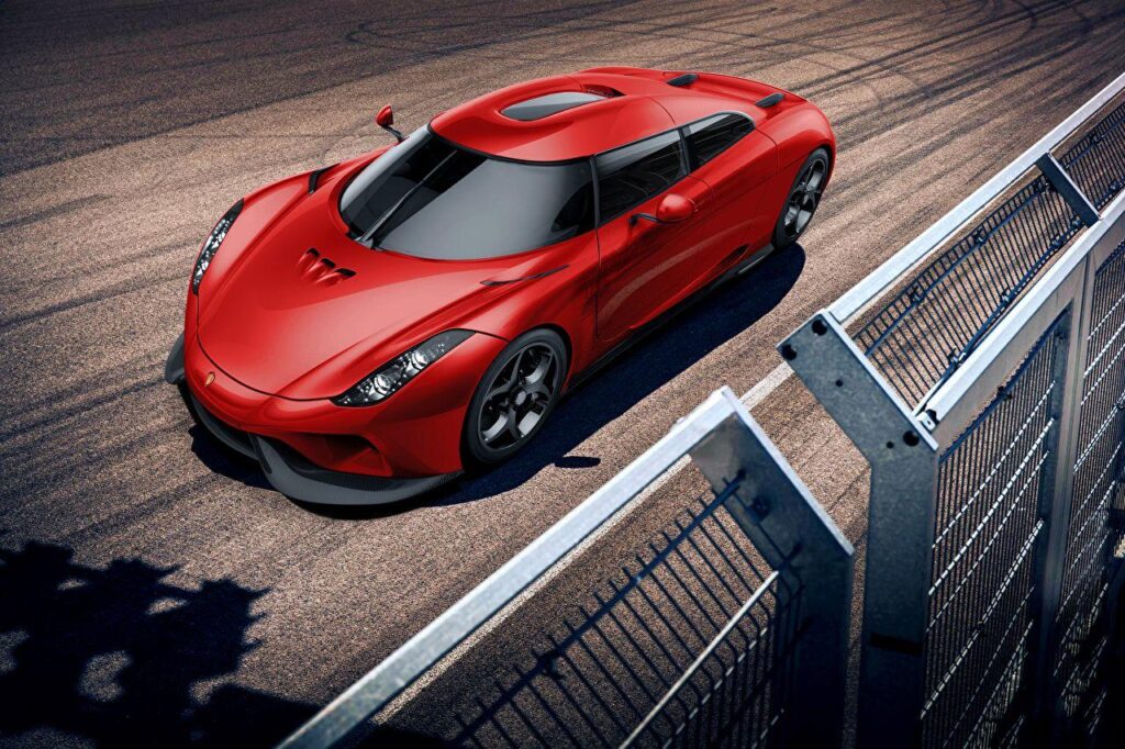 Pictures Koenigsegg Regera Supercar Red auto