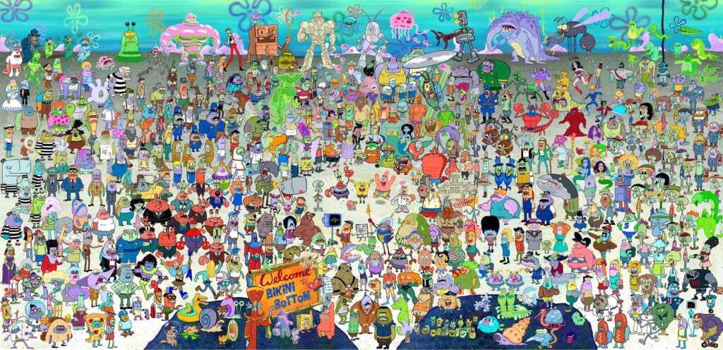 Spongebob Widescreen Backgrounds Wallpapers
