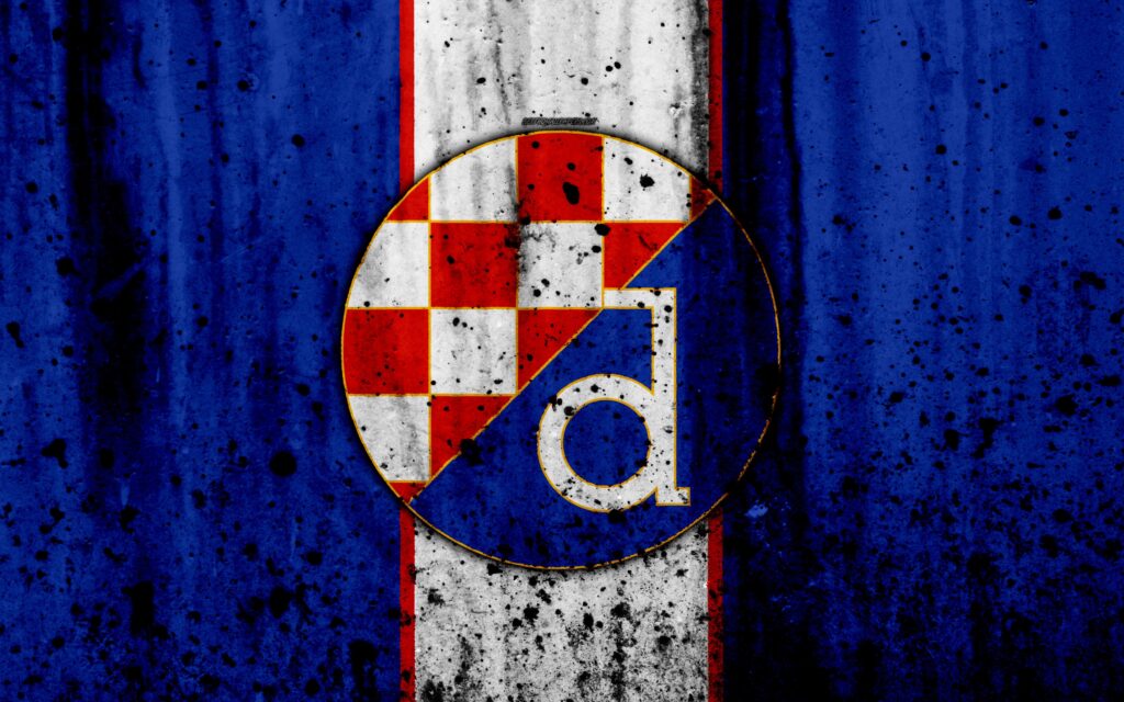 Download wallpapers k, FC Dinamo Zagreb, grunge, HNL, art, soccer