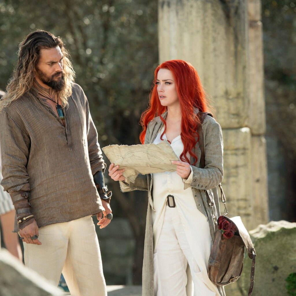 Arthur Curry And Mera In Aquaman Ipad Air 2K k