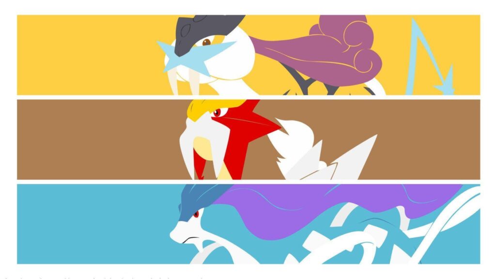 Raikou, Entei, Suicune, Pokémon 2K Wallpapers | Desk 4K and Mobile