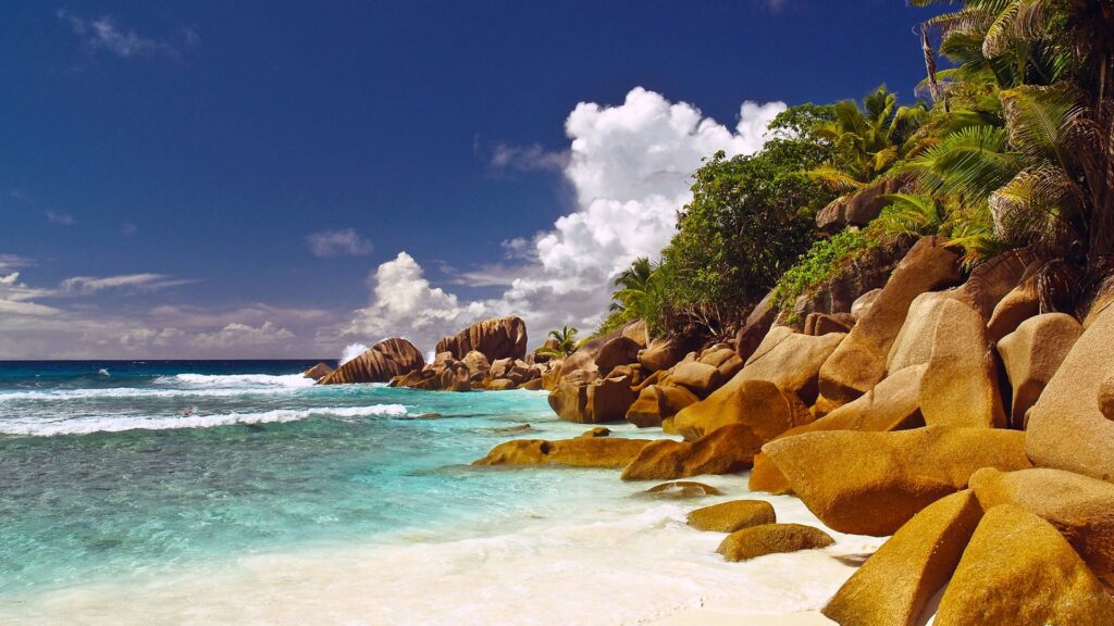 Seychelles Islands Corner 2K Wallpapers P